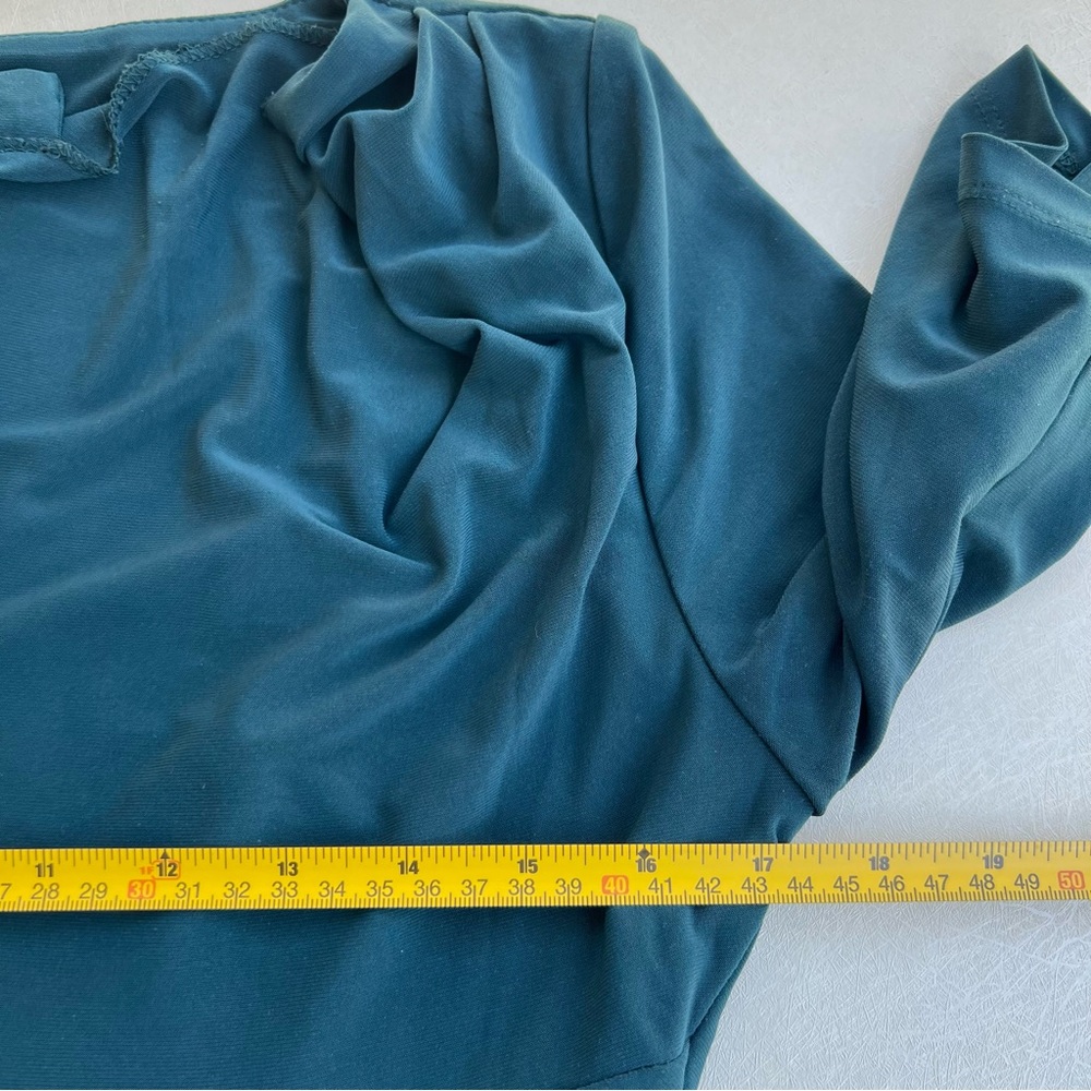 LAUREN RALPH LAUREN Cowl Neck Jersey
Dress Green Women Size 8 - Picture 6 of 9